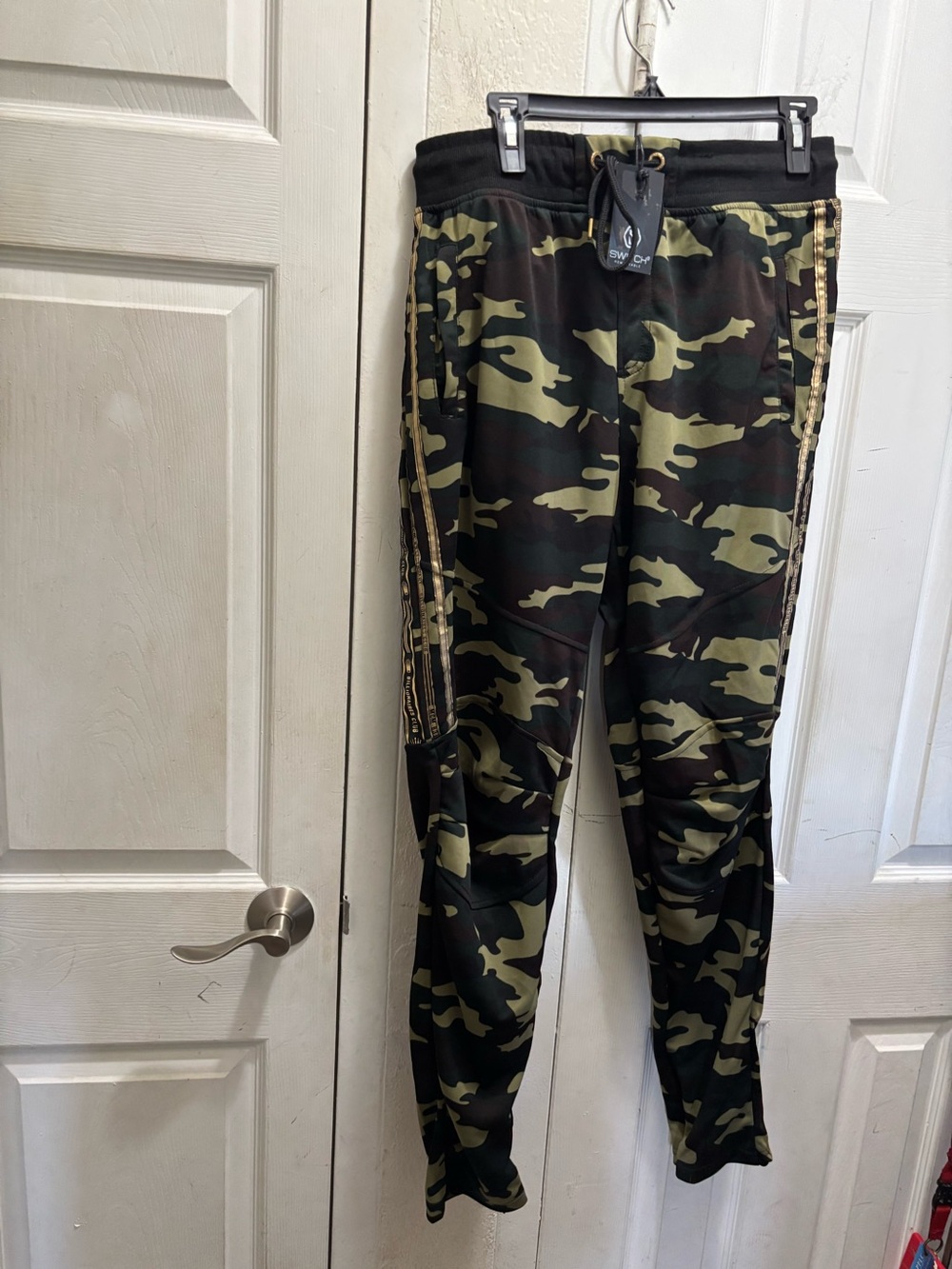Switch Men's Camouflage Jogger Pants - Olive Camo
